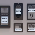 Different CARLO ROSSI Control Panels For Residence 9 With Modern Design