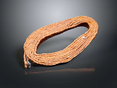 Hemp Rope Twist 3d model