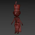 Toy Soldier Next Generation Nutcracker Puppet Toy Doll 3d model