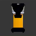 Yellow And Black 3D Printer With Material Extruder Control Panel For Precision Printing Tasks