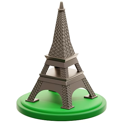 Modern Tower Cartoon Tower Cartoon Building 3d model