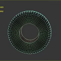 High Quality Black Rubber Tire With Detailed Tread Pattern Isolated On Gray Background