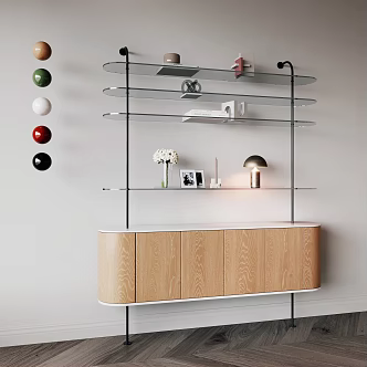 Decorative Cabinet 3d model