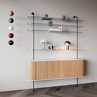 Decorative Cabinet 3d model