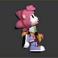 Monkey CG Monkey Cartoon Monkey Anime Monkey Stylized Monkey Fantasy Style Monkey Toy 3d model