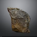 Unique Raw Stone Decorative Piece With Natural Surface Texture And Patterns
