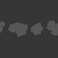 Six Various Olive Trees With Green Foliage And Textured Trunks For Landscape Design