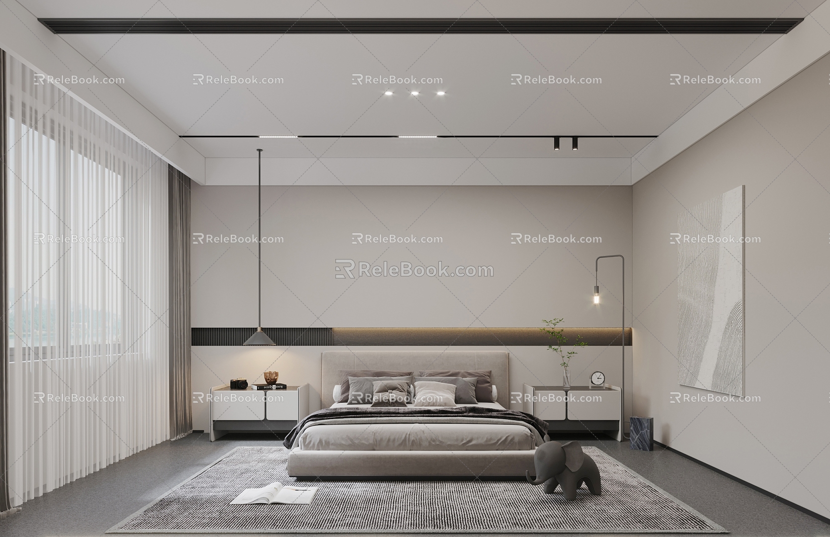 Modern Bedroom model