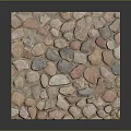 Natural Pebble Stone Wall Design For Interior Exterior Wall Decoration