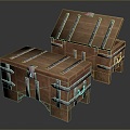 Wooden Crate Wooden Crate Old Wooden Crate Crate Broken Wooden Crate Wooden Crate Wooden Crate Wooden Crate Box 3d model