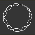 Bracelet Silver Bracelet Jewelry Jewelry Realistic 3d model