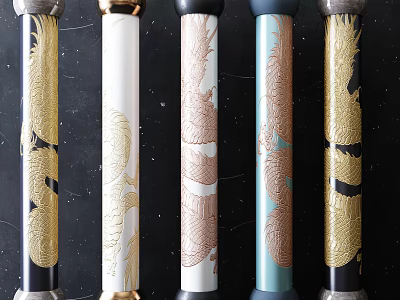 New Chinese Pillar 3d model