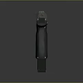 Modern Military Style Pistol Featuring Metal Frame Textured Grip And Ergonomic Design