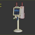 Modern Syringe Automatic High Voltage Sjector Feeder Power Supply Injector Circuit Equipment 3d model