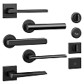 Modern Stainless Steel Door Handles And Lock Sets For Home Hardware Design