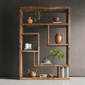 New Chinese Decorative Rack 3d model