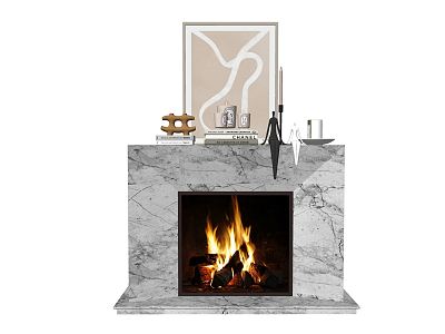 Modern Fireplace model