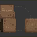 Logistics box express box parcel box carton goods box goods box garbage box 3d model