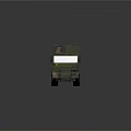 Military Cargo Truck with Camouflage Pattern and Large Square Containers Six Wheel Design
