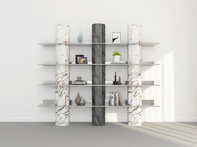 Bookshelf Ornaments Bookshelf Decoration Decorative Rack Storage Rack Bookshelf model