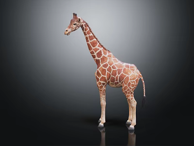 modern giraffe african animal 3d model modern giraffe african animal 3d model