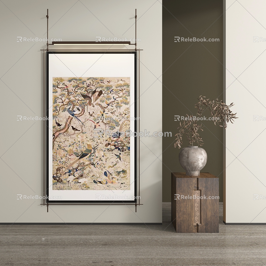 New Chinese Decorative Painting model