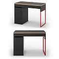 Modern Desk And Chair Sets With Drawers Shelves And Various Colors