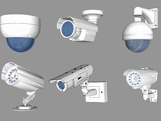 Modern camera monitor combination 3d model