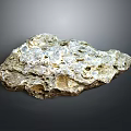 Rustic Wood Stone Material With Natural Rough Texture And Porous Surface 3d model
