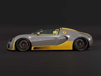 Bugatti Veyron 3d model