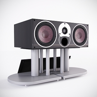 Audio Speaker Music Player Amplifier 3d model