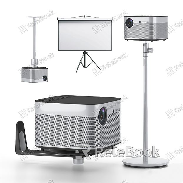 Modern Projector Projector Curtain Combination model