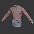 Casual Grey Hooded Sweatshirt with Long Sleeves and Front Pocket Design