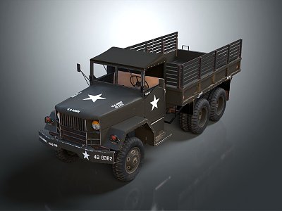 Modern Army Card Military Truck Military Transporter Military Transporter 3d model