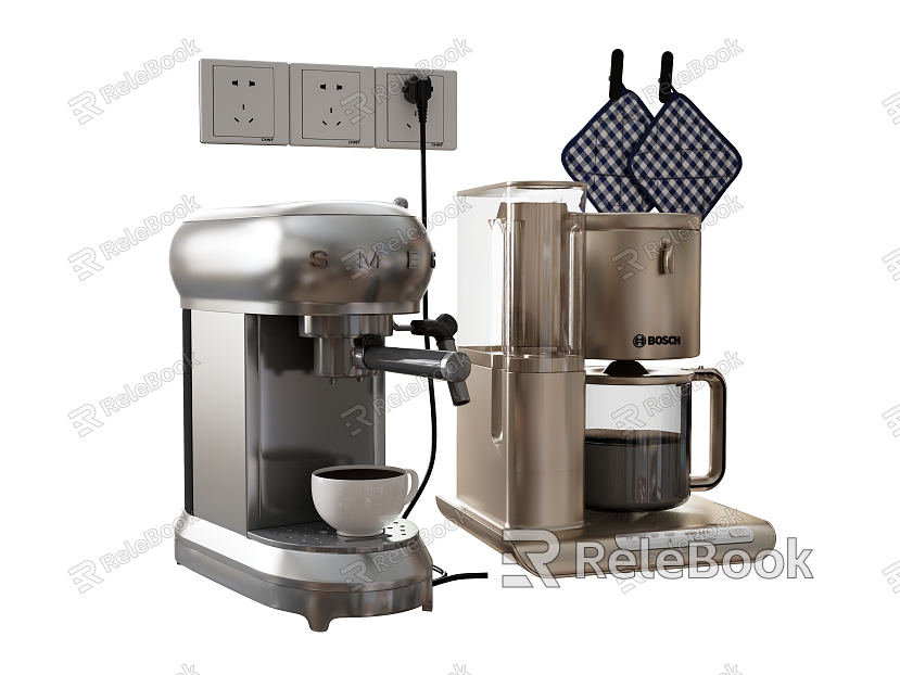 Coffee machine single head coffee machine plug socket cloth insulation pad soybean milk machine model