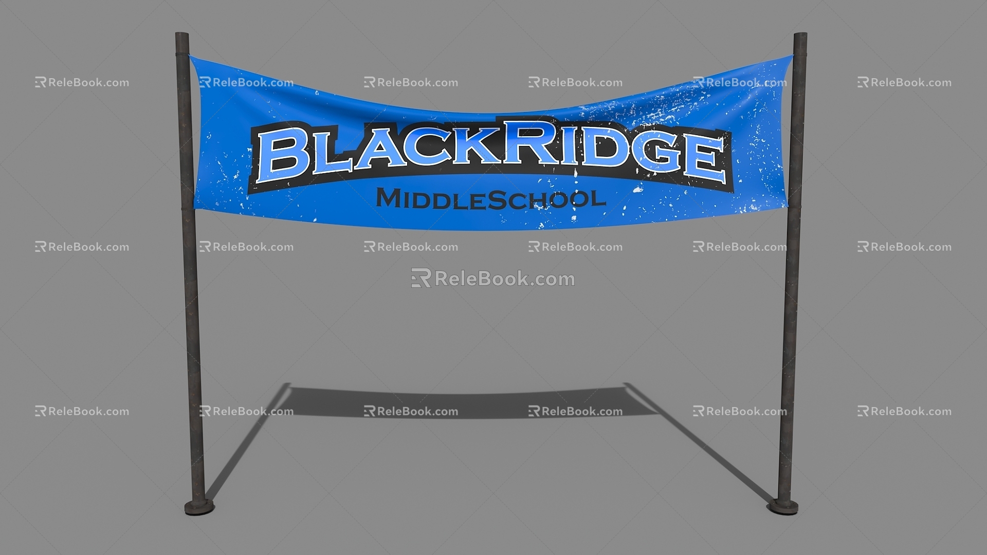 Banner Flag model