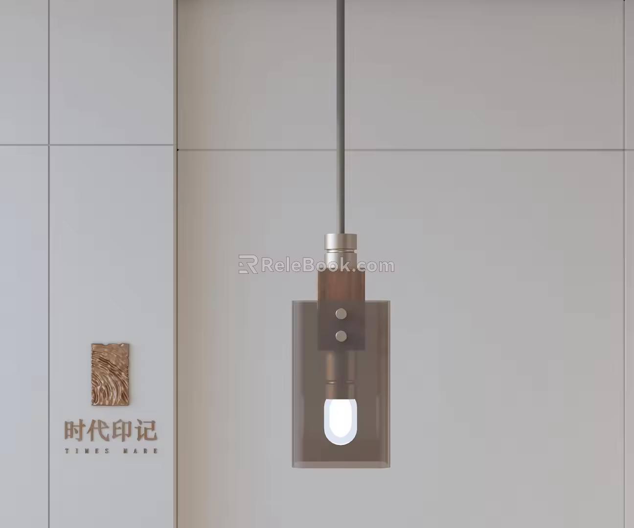 Modern chandelier 3d model