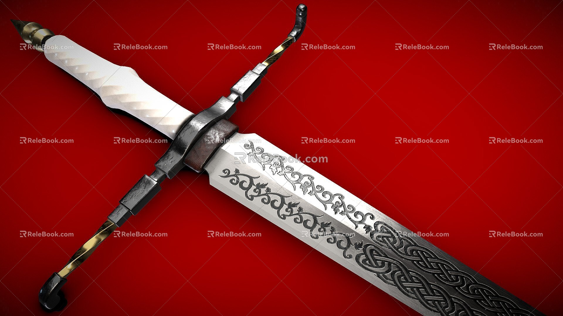 Assassin Dagger Flower 3d model