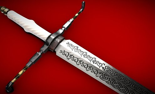 Assassin Dagger Flower 3d model