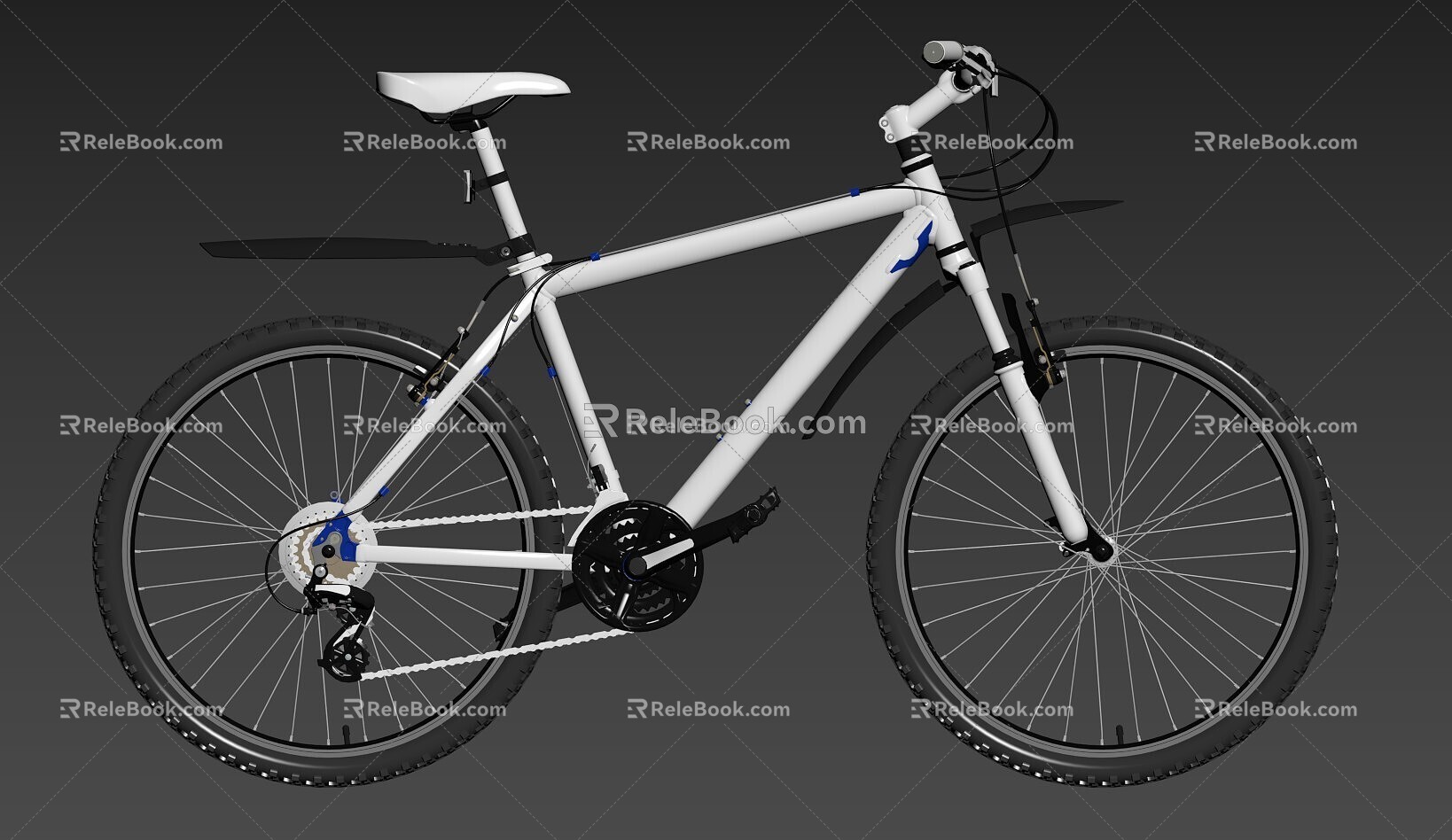 Modern Bicycle Bicycle Bicycle 3d model