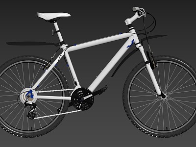 Modern Bicycle 3d model