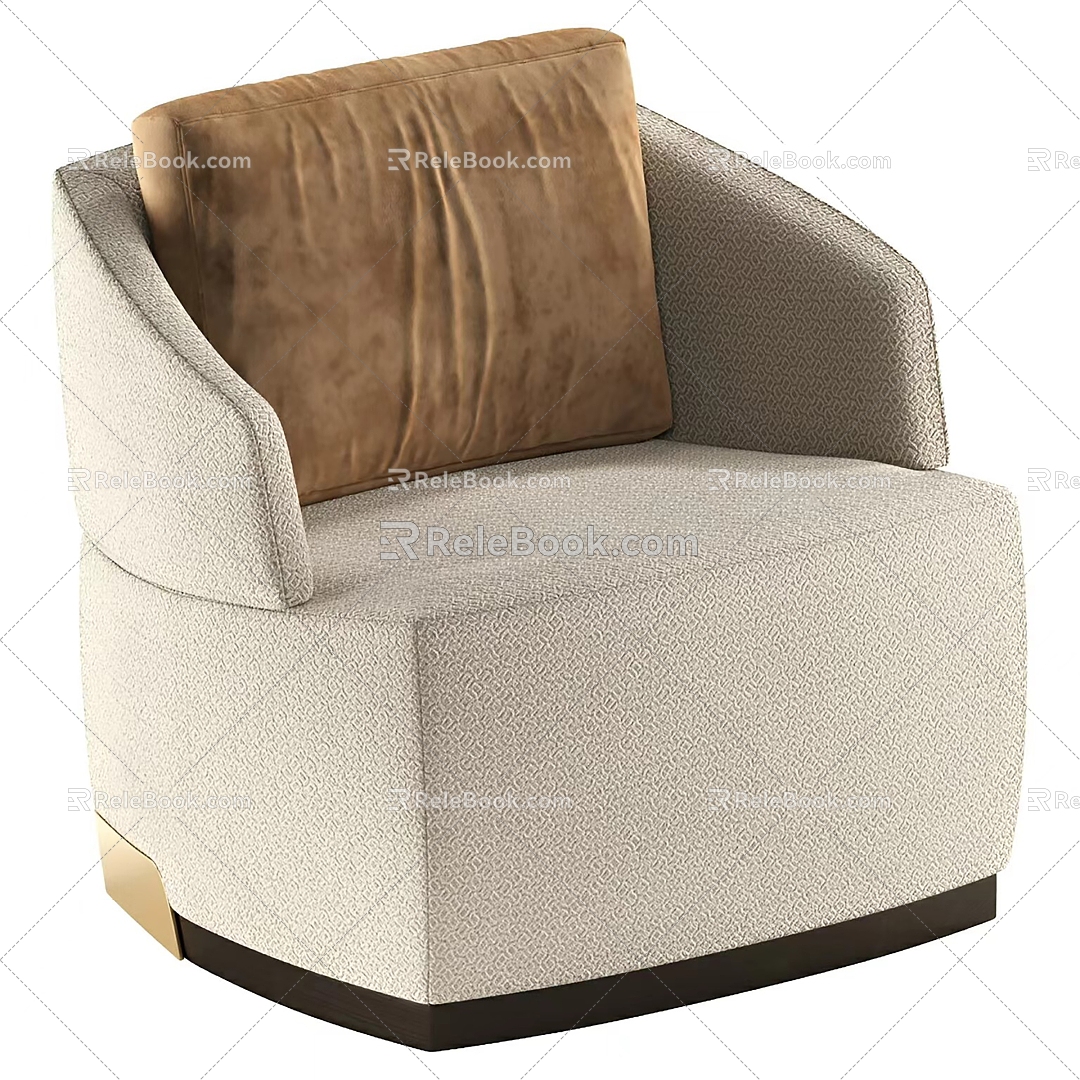 Aster Sofa Chair 3d model