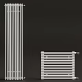 Tall Vertical And Short Horizontal Radiators With Modern Design Features