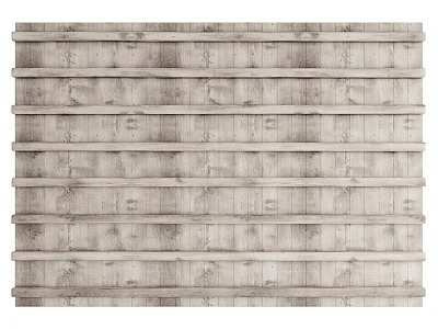 Modern Rustic Wooden Slatted Ceiling Design With Paneled Structure And Natural Texture 3d model