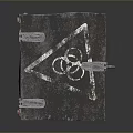 Industrial Equipment Hazardous Material Storage Container With Biohazard Symbol Metal Latches And Yellow Black Stripes