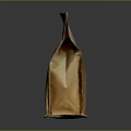 Salted Caramel Food Product in Brown Paper Bag with Label and Design
