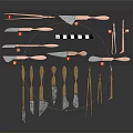 Modern engraving tool 3d model