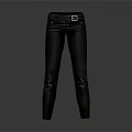 Stylish Gray Slim Fit Trousers with Belt for Modern Casual Look