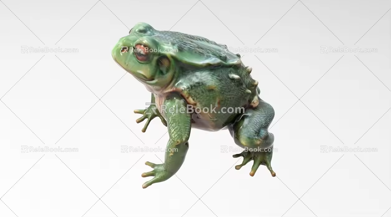 Frog shape 526 3d model