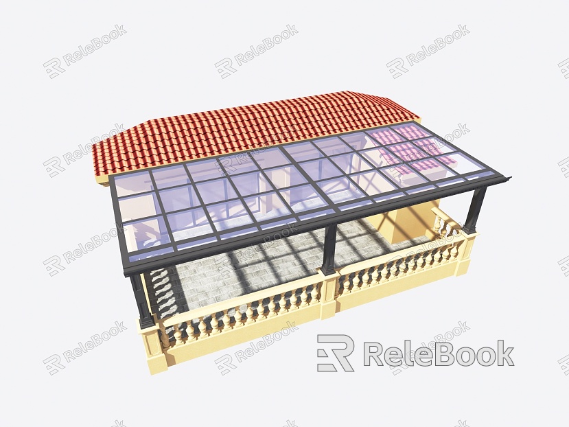 Modern sun room aluminum alloy sun room model